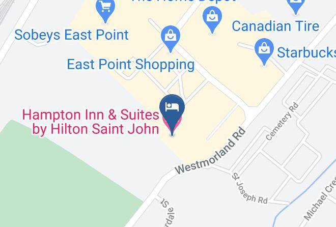 Saint John - Hampton Inn & Suites By Hilton Saint John Maps