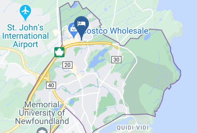 Division 1 - Hampton Inn & Suites By Hilton St John's Airport Maps