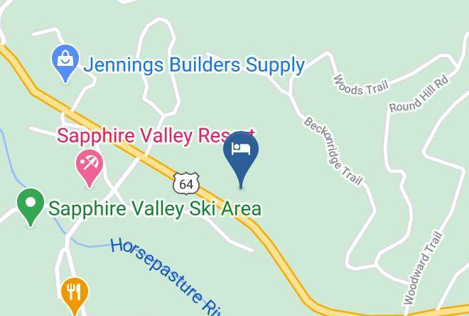 Jackson - Hampton Inn & Suites Cashiers Sapphire Valley Maps