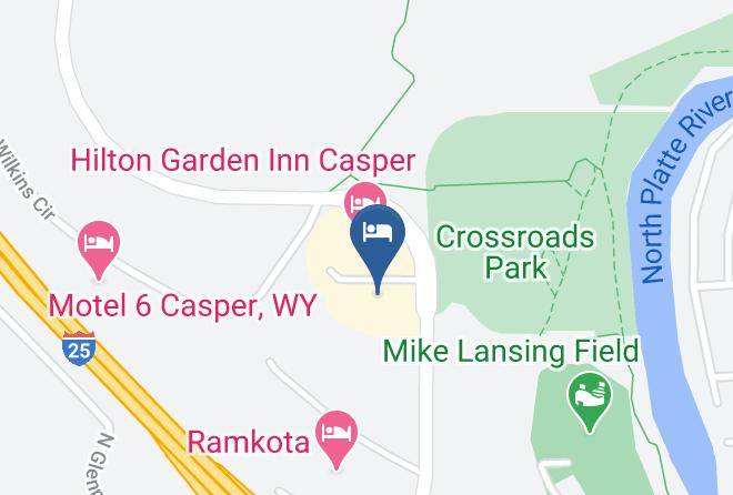 Natrona - Hampton Inn & Suites Casper Maps