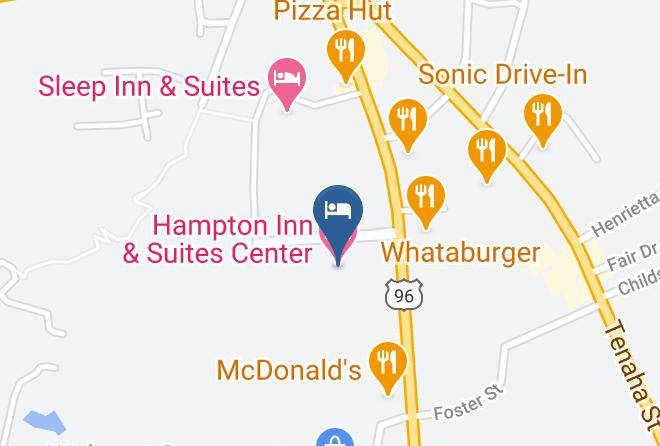 Shelby - Hampton Inn & Suites Center Maps