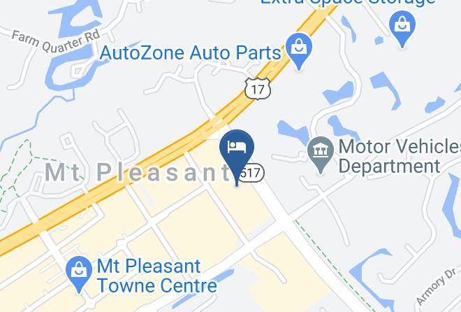 Charleston - Hampton Inn & Suites Charleston Mt Pleasant Isle Of Palms Maps
