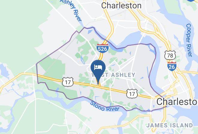 Charleston - Hampton Inn & Suites Charleston West Ashley Maps