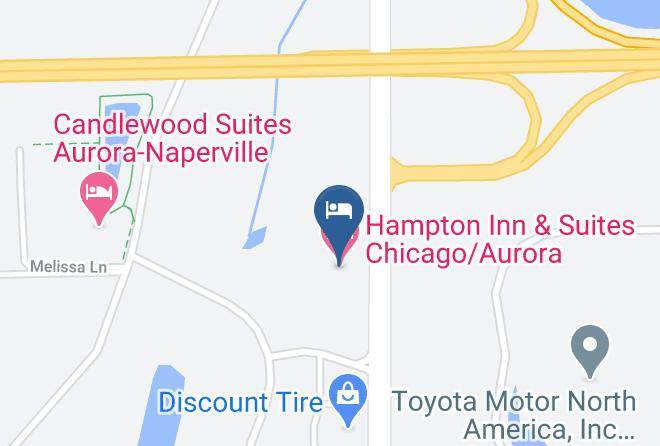 Kane - Hampton Inn & Suites Chicago Aurora Maps