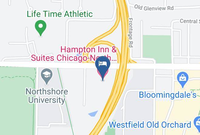 Cook - Hampton Inn & Suites Chicago North Shore Skokie Maps