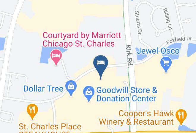 Kane - Hampton Inn & Suites Chicago St Charles Maps