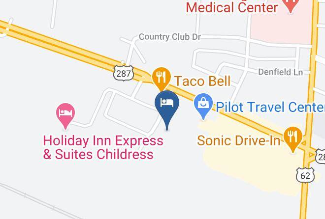 Childress - Hampton Inn & Suites Childress Maps
