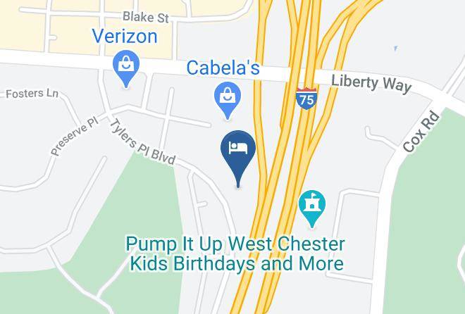 Butler - Hampton Inn & Suites Cincinnati Liberty Township Maps