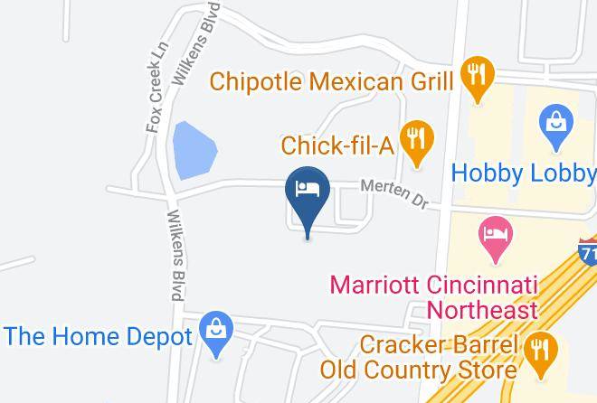 Warren - Hampton Inn & Suites Cincinnati Mason Maps