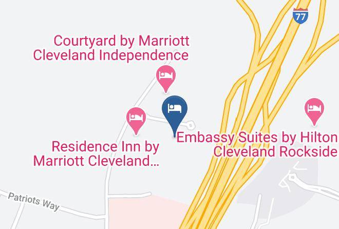 Cuyahoga - Hampton Inn & Suites Cleveland Independence Maps