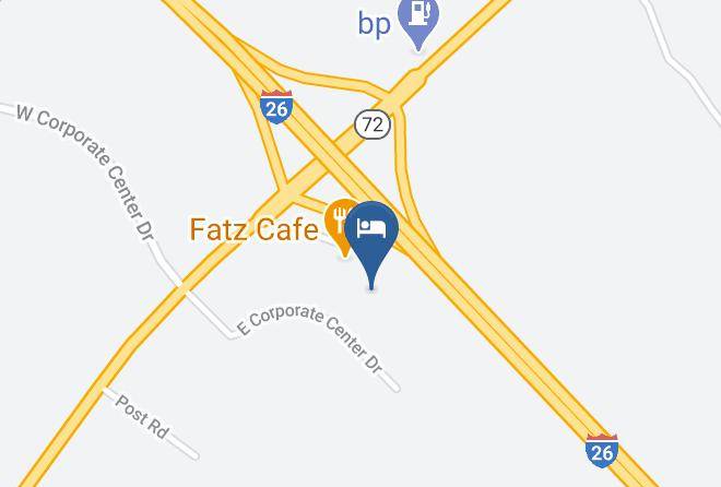 Laurens - Hampton Inn & Suites Clinton I 26 Maps