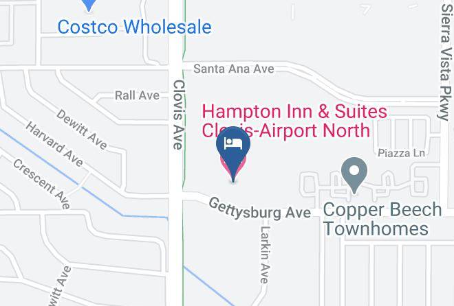 Fresno - Hampton Inn & Suites Clovis Airport North Maps