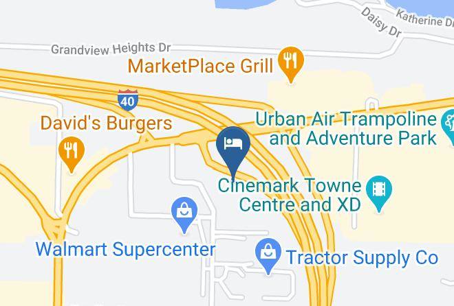 Faulkner - Hampton Inn & Suites Conway Maps