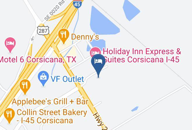 Navarro - Hampton Inn & Suites Corsicana Maps