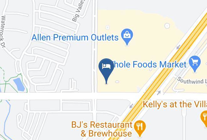 Hampton Inn & Suites Dallas Allen Map