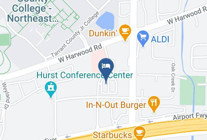 Tarrant - Hampton Inn & Suites Dallas Dfw Arpt W Sh 183 Hurst Maps
