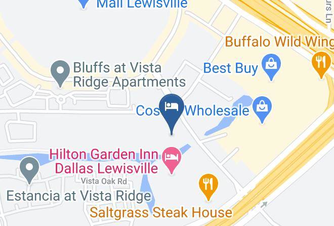 Denton - Hampton Inn & Suites Dallas Lewisville Vista Ridge Mall Tx Maps