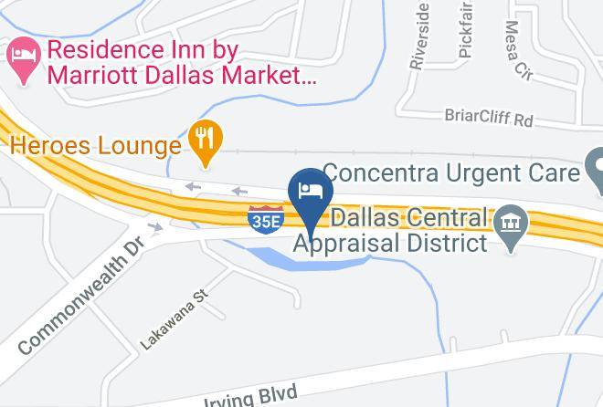 Dallas - Hampton Inn & Suites Dallas Market Center Maps