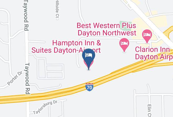 Montgomery - Hampton Inn & Suites Dayton Airport Maps