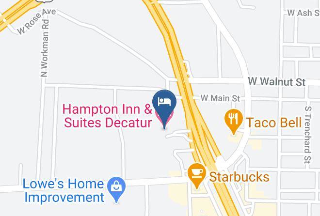 Wise - Hampton Inn & Suites Decatur Maps