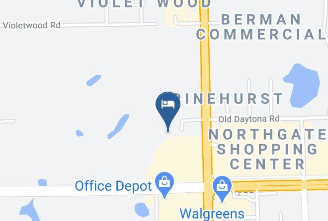Volusia - Hampton Inn & Suites Deland Maps