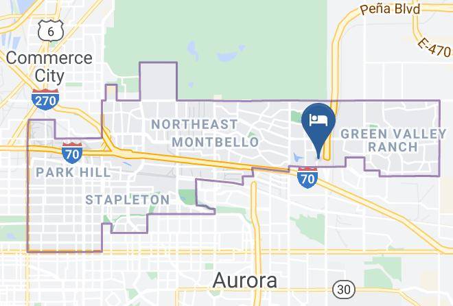Denver - Hampton Inn & Suites Denver Airport Gateway Park Maps
