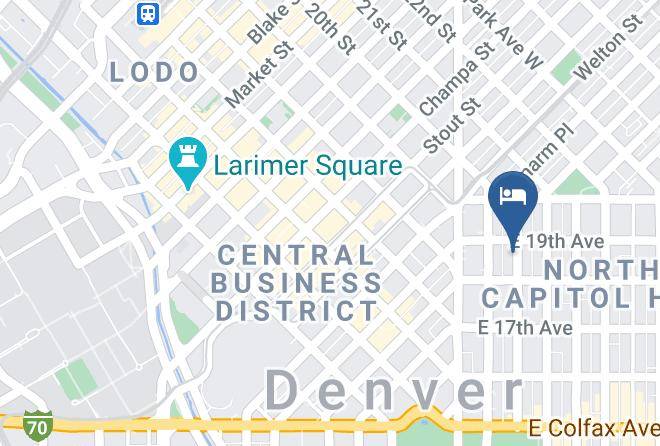 Denver - Hampton Inn & Suites Denver Downtown Maps