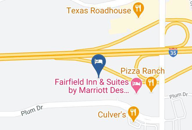 Hampton Inn & Suites Des Moines Urbandale Map