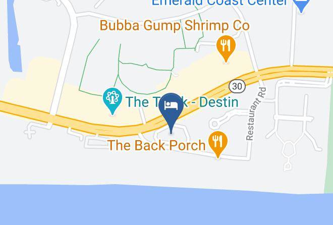 Hampton Inn & Suites Destin Map