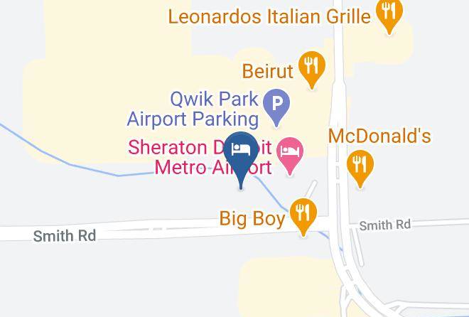 Wayne County - Hampton Inn & Suites Detroit Airport Romulus Maps