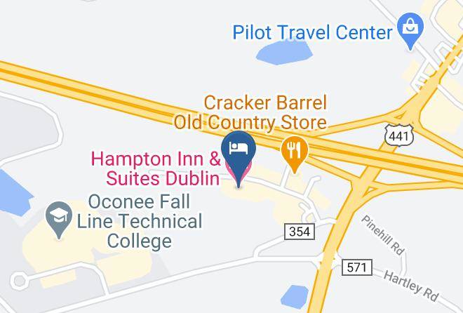 Laurens - Hampton Inn & Suites Dublin Maps