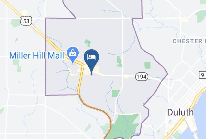 St Louis - Hampton Inn & Suites Duluth North Mall Area Maps