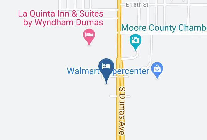 Moore - Hampton Inn & Suites Dumas Maps