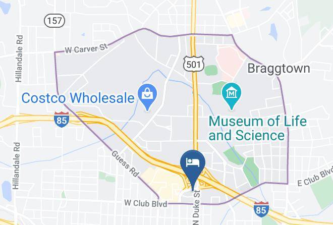 Hampton Inn & Suites Durham North I 85 Map