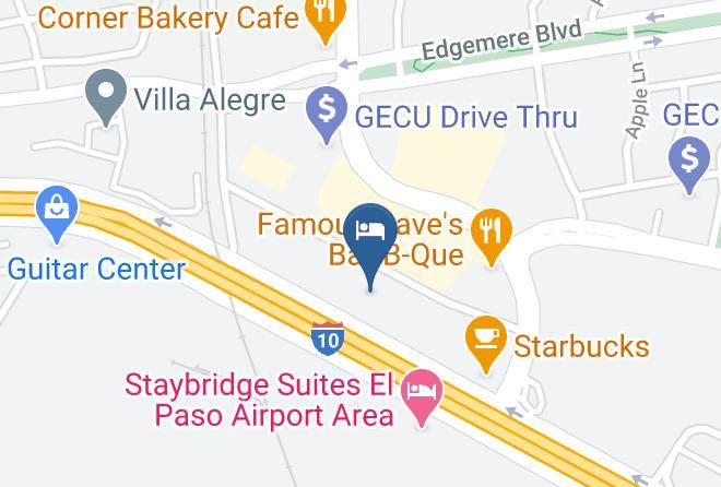 El Paso - Hampton Inn & Suites El Paso Airport Maps