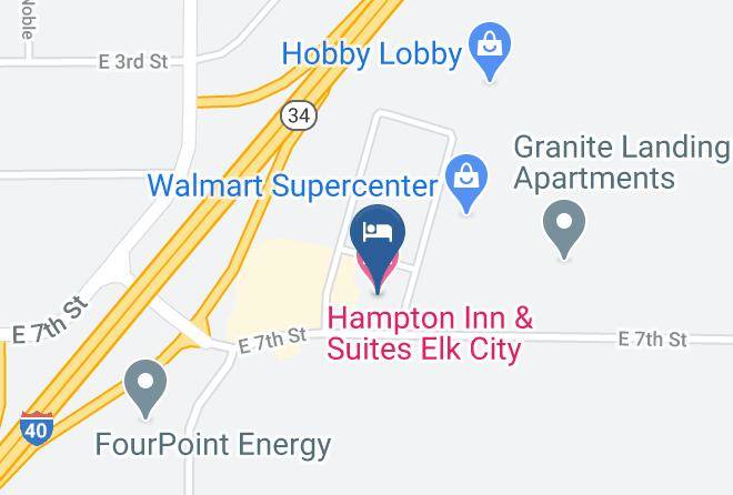 Beckham - Hampton Inn & Suites Elk City Maps
