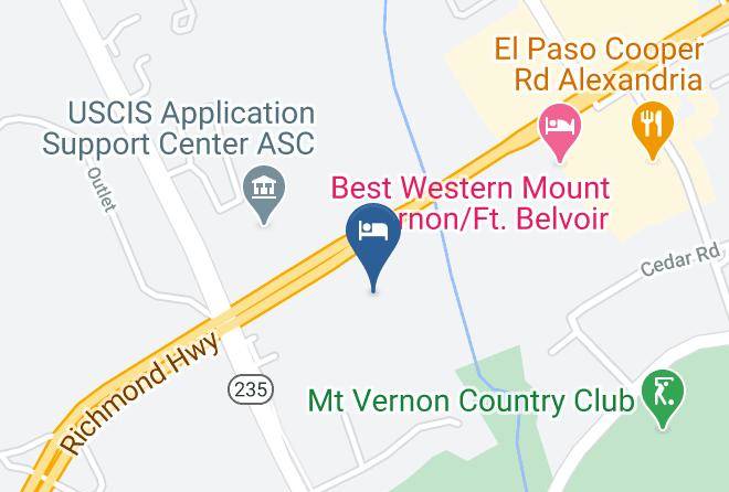 Fairfax - Hampton Inn & Suites By Hilton Fort Belvoir Alexandria South Maps