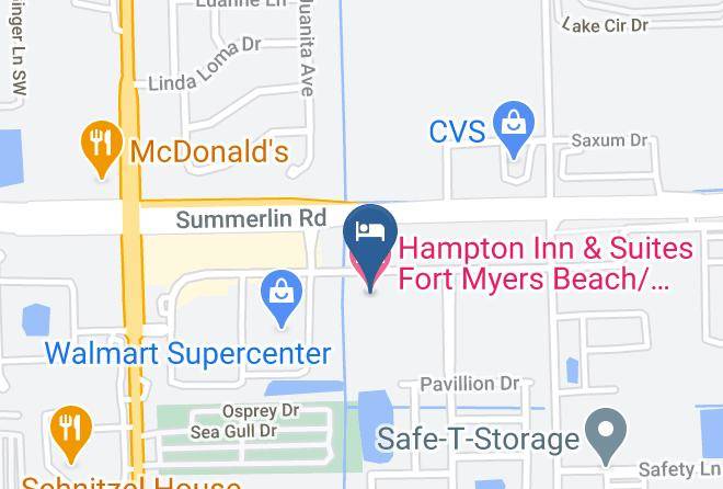 Lee - Hampton Inn & Suites Fort Myers Beach Sanibel Gateway Maps