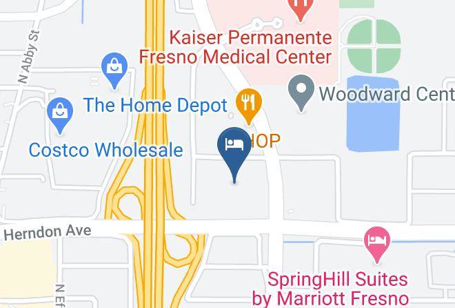 Fresno - Hampton Inn & Suites Fresno Maps
