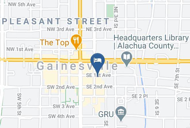 Alachua - Hampton Inn & Suites Gainesville Downtown Maps