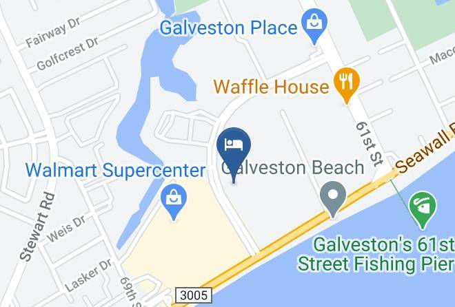 Galveston - Hampton Inn & Suites Galveston Maps