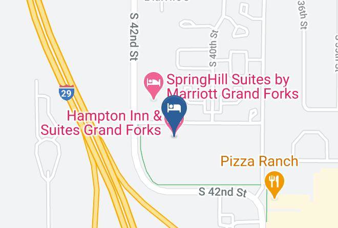 Grand Forks - Hampton Inn & Suites Grand Forks Maps