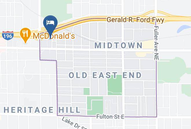 Kent County Midtown - Hampton Inn & Suites Grand Rapids Downtown Maps