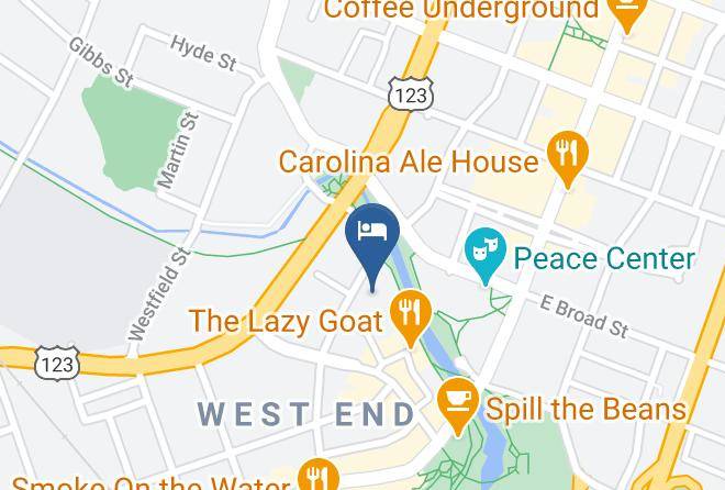 Greenville - Embassy Suites By Hilton Greenville Downtown Riverplace Maps