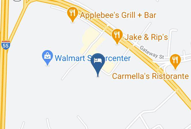 Hampton Inn & Suites Grenada Map