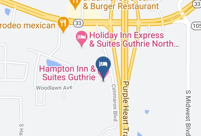 Logan - Hampton Inn & Suites Guthrie Maps