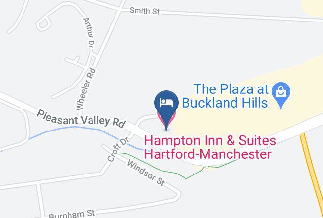 Hartford - Hampton Inn & Suites Hartford Manchester Maps