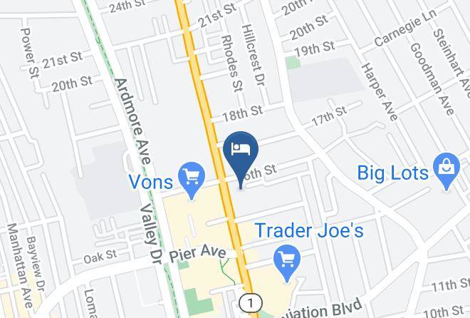 Los Angeles - Hampton Inn & Suites Hermosa Beach Maps