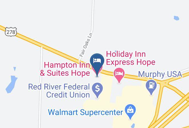 Hempstead - Hampton Inn & Suites Hope Maps