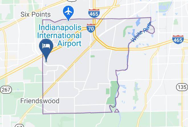Marion - Hampton Inn & Suites Indianapolis Airport Maps